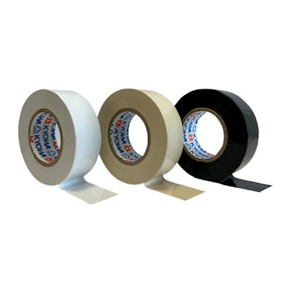 Inaba Denko VT-19-W vinyl afwerk tape 19mmx10m - Wit